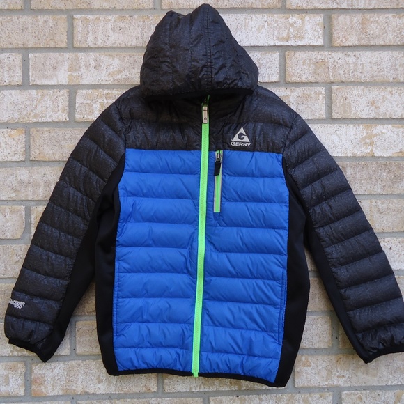 SIZE XS 5/6. GERRY packable hooded down puffer jacket. - Picture 1 of 8